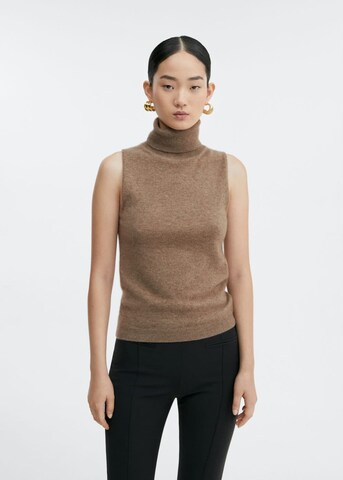 MANGO Pullover i brun: forside