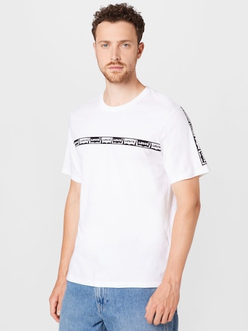 LEVI'S ® Shirt 'Relaxed Fit Tee' in Wit: voorkant