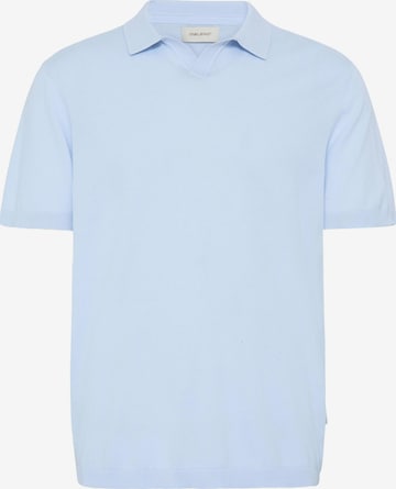 BLEND - Camisa ' BHDao Polo ' em azul: frente