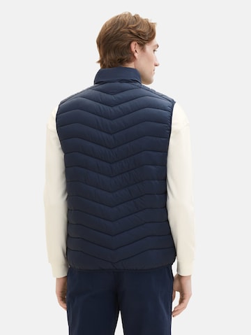 Gilet TOM TAILOR en bleu