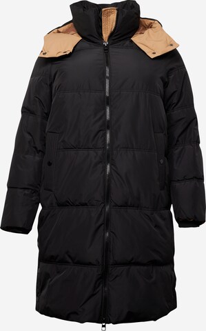 Vero Moda Curve Płaszcz zimowy 'DIANE' w kolorze czarny: przód
