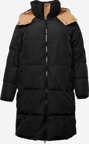 Manteau d’hiver 'DIANE' Vero Moda Curve en noir : devant