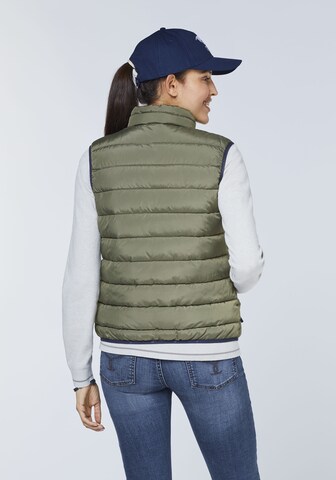 Polo Sylt Vest in Green