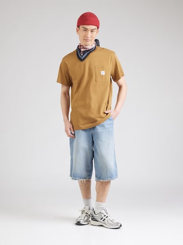 Lee T-shirt i brun