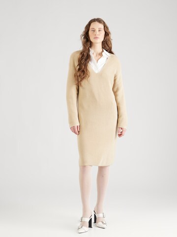 Abito in maglia 'Marthea Rachelle' di MSCH COPENHAGEN in beige: frontale