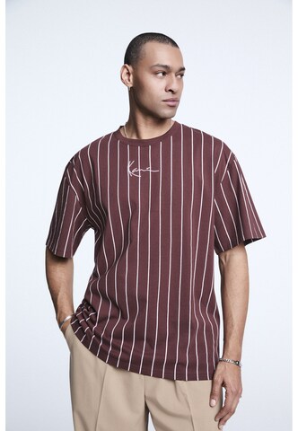 Karl Kani Shirt 'Essential' in Brown: front