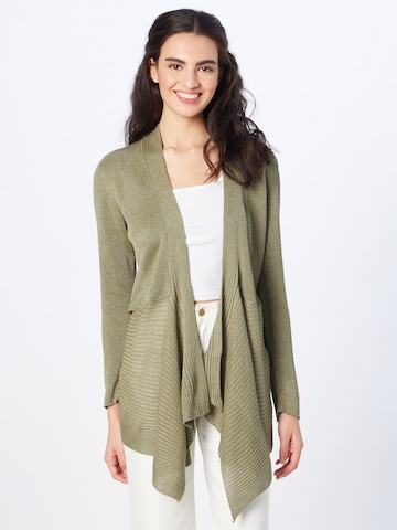 Koton Knit Cardigan in Green: front