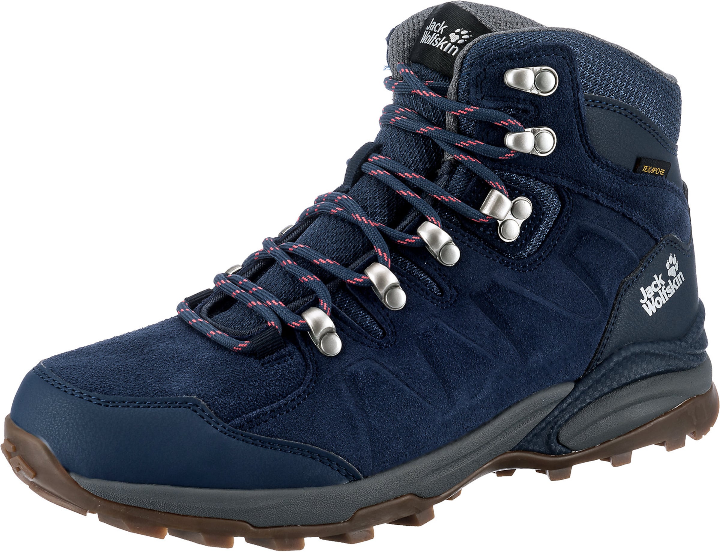 JACK WOLFSKIN Boots 'Refugio' in Blau: Vorderseite