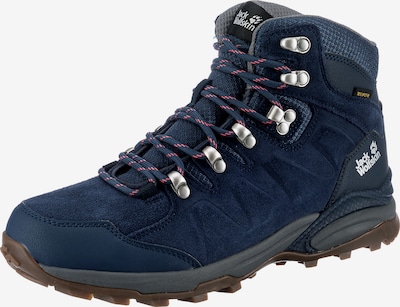 JACK WOLFSKIN Boots 'Refugio' in Dark blue / Yellow / Grey / Pink, Item view