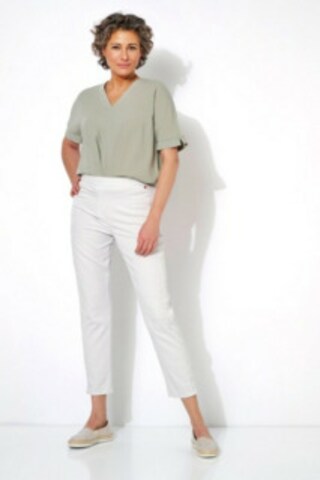 Relaxed by TONI Slimfit Broek 'Alice New' in Wit: voorkant