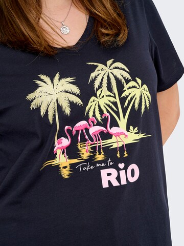 ONLY Carmakoma Shirt in Blue