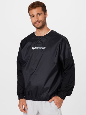 Reebok Tréningdzseki - fekete: elől