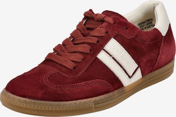 Baskets basses Paul Green en rouge : devant