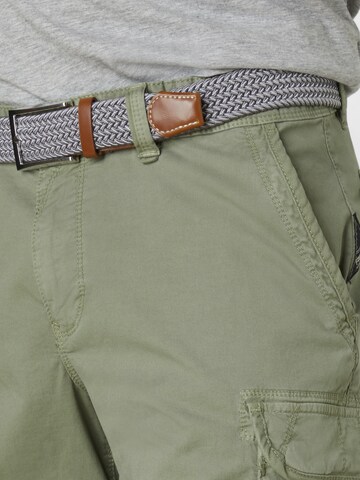 REDPOINT Regular Chino Pants in Green