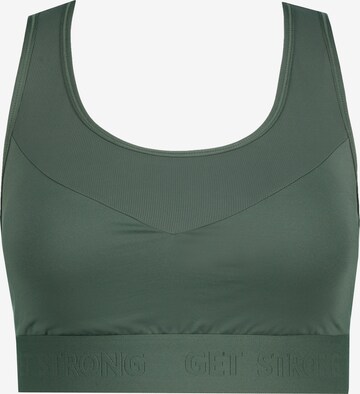 Studio Untold Bralette Bra in Green: front