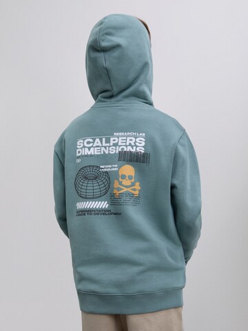 Scalpers Collegepaita 'Dimension' värissä vihreä