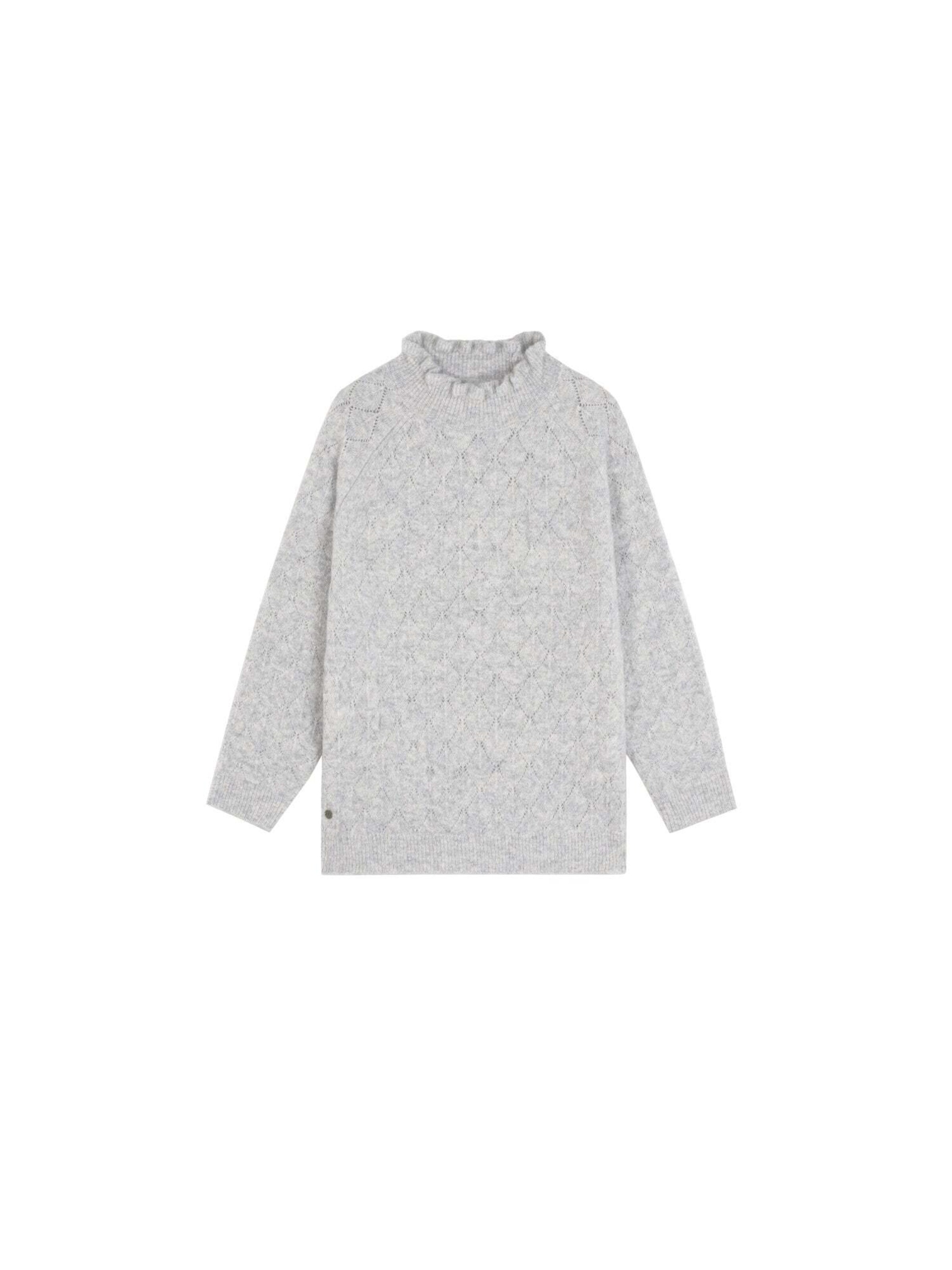 Scalpers Пуловер ' ' в сиво: отпред