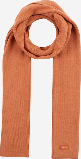 Calvin Klein Шал в оранжево / бяло, Преглед на продукта