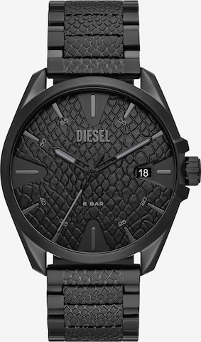 juoda DIESEL Analoginis (įprasto dizaino) laikrodis 'MS9'