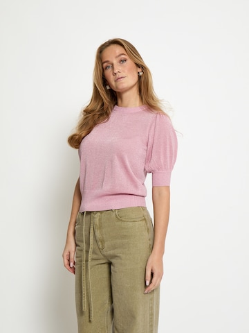 Pullover 'Liv' di minus in rosa: frontale