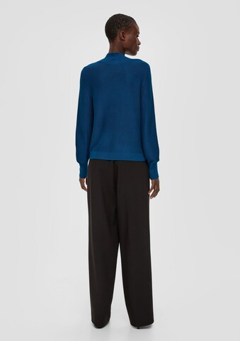 s.Oliver BLACK LABEL Pullover in Blau