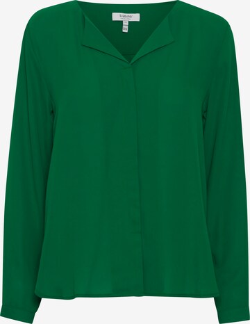 b.young Blouse 'Hialice' in Green: front