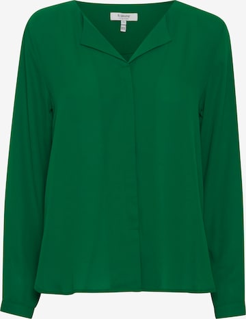 b.young Blouse in Green: front