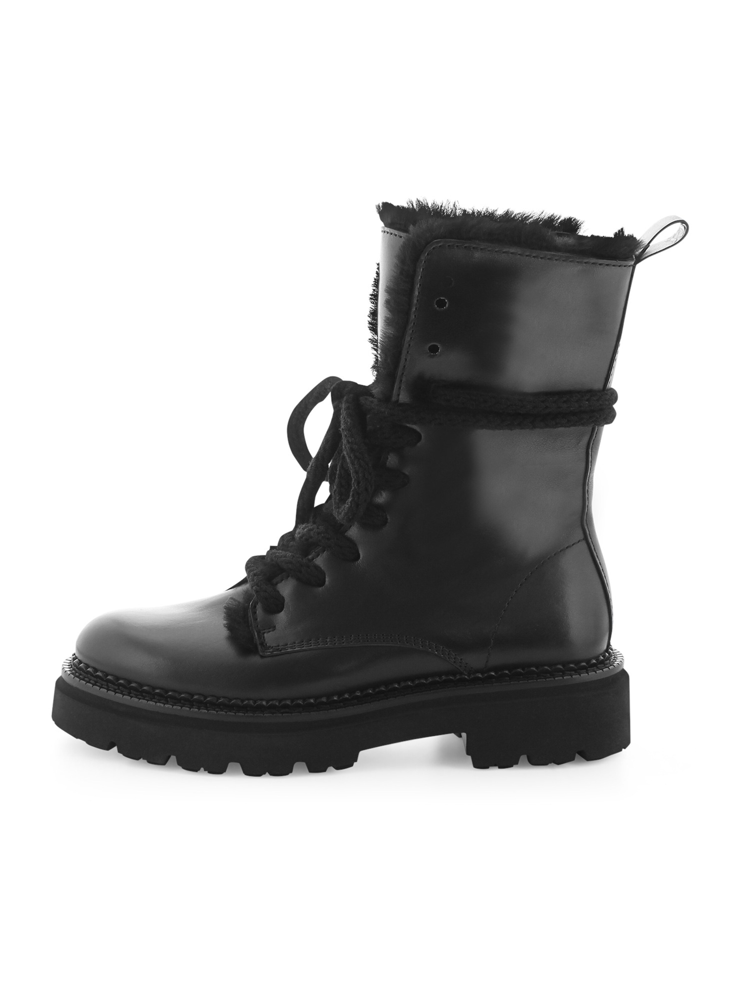 Bottines à lacets 'Jacy' Kennel & Schmenger en noir : devant