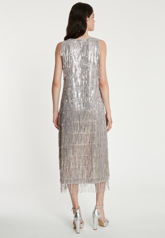 Ana Alcazar Avondjurk ' Tabyla ' in Zilver