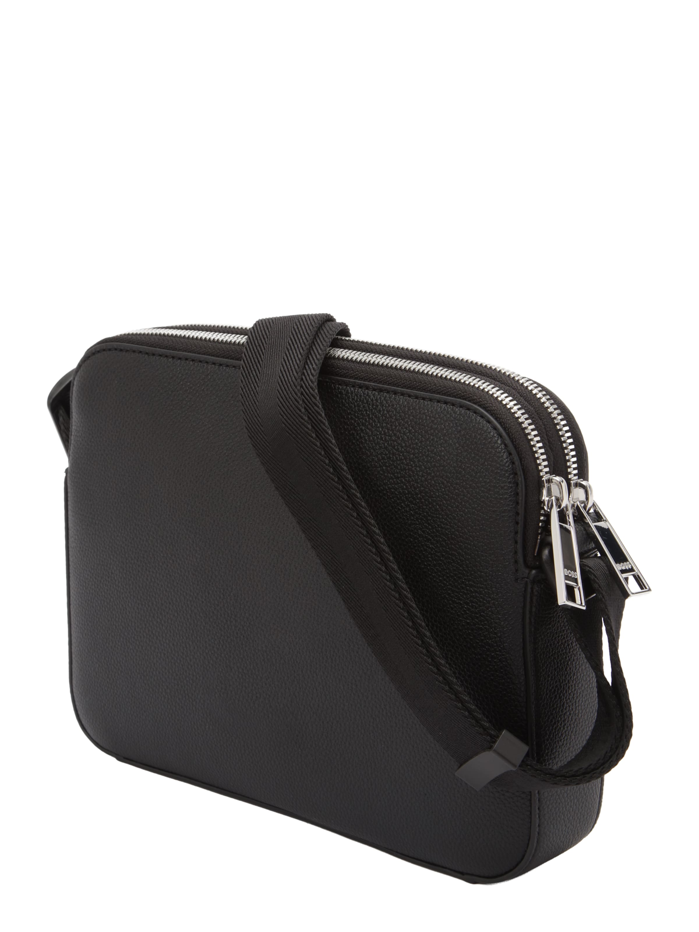 BOSS Torba za čez ramo 'Ray Double EW' | črna barva