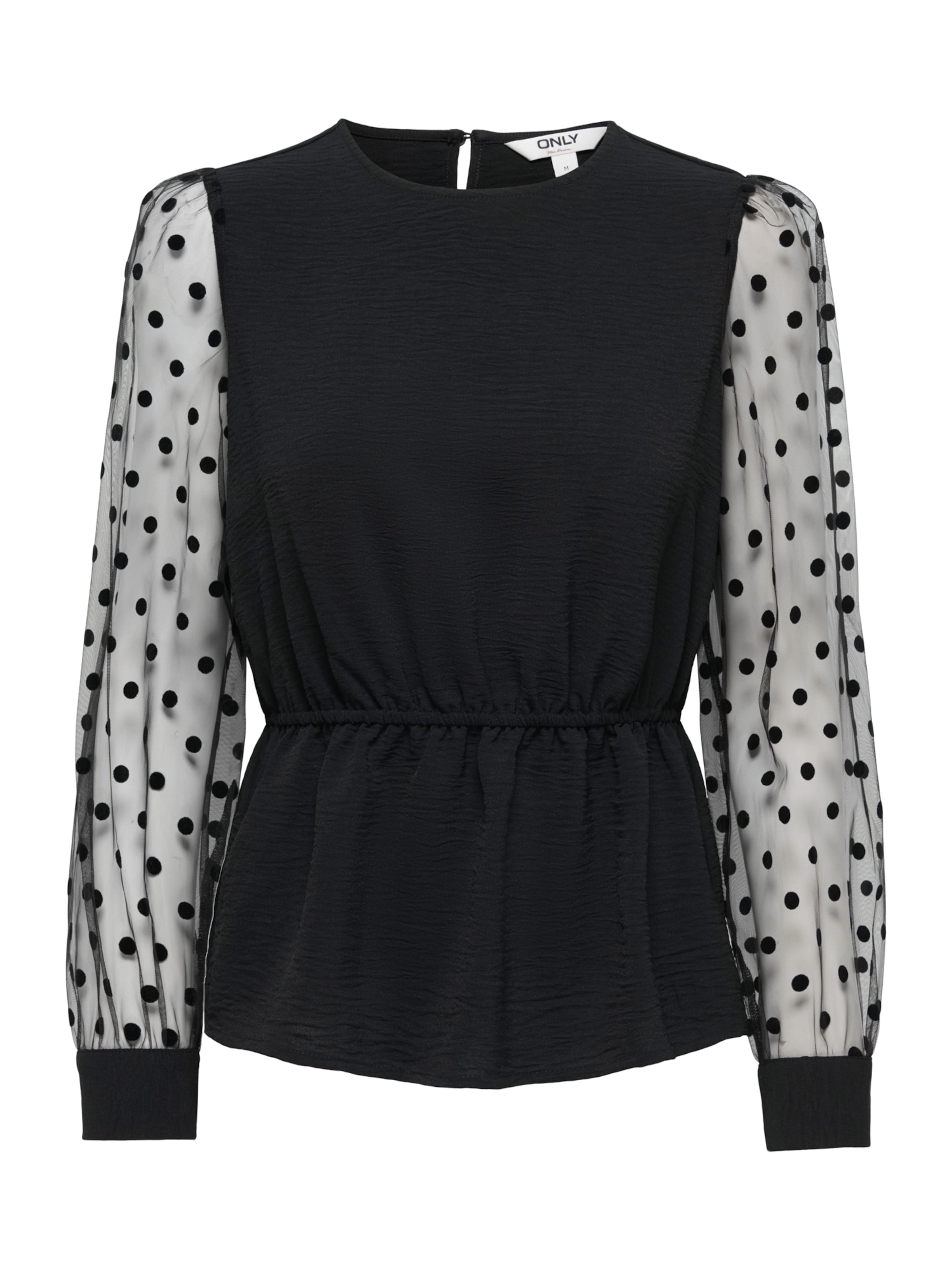 ONLYBluza 'ONLMETTE' - crna boja: prednji dio