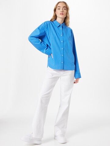 modström Blouse 'Percy' in Blauw