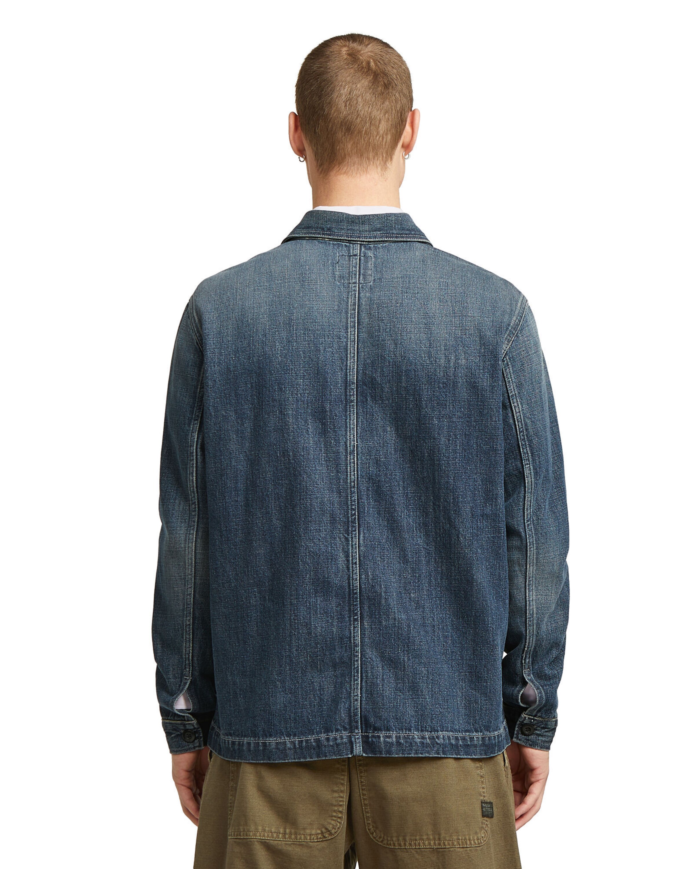 G-STAR Übergangsjacke 'The Mosa' in Blau