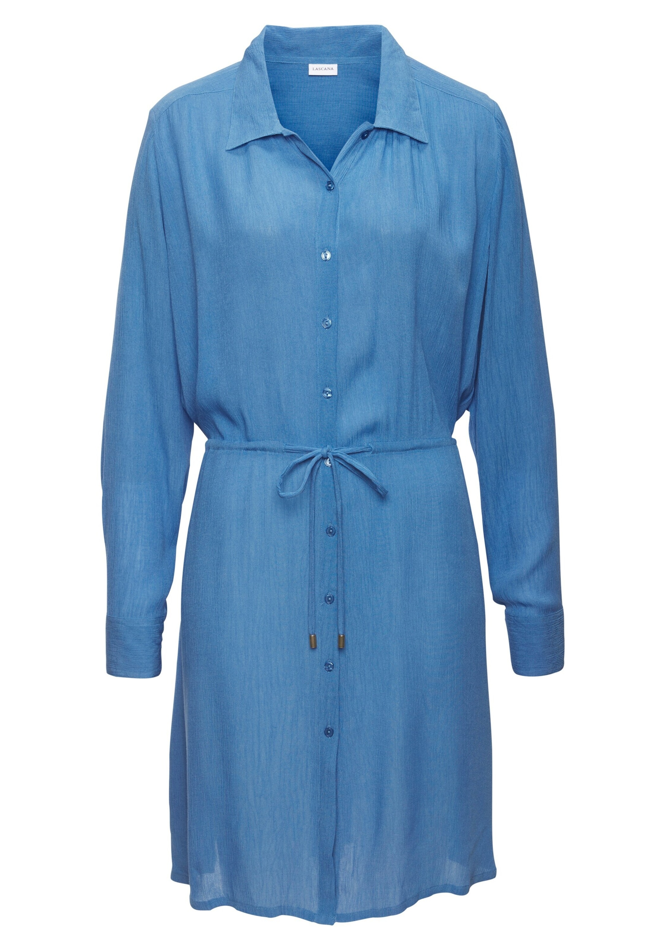 Robe-chemise LASCANA en bleu : devant