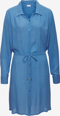 Robe-chemise LASCANA en bleu : devant