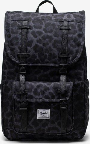 Herschel Rygsæk 'Little America™ Mid' i sort: forside