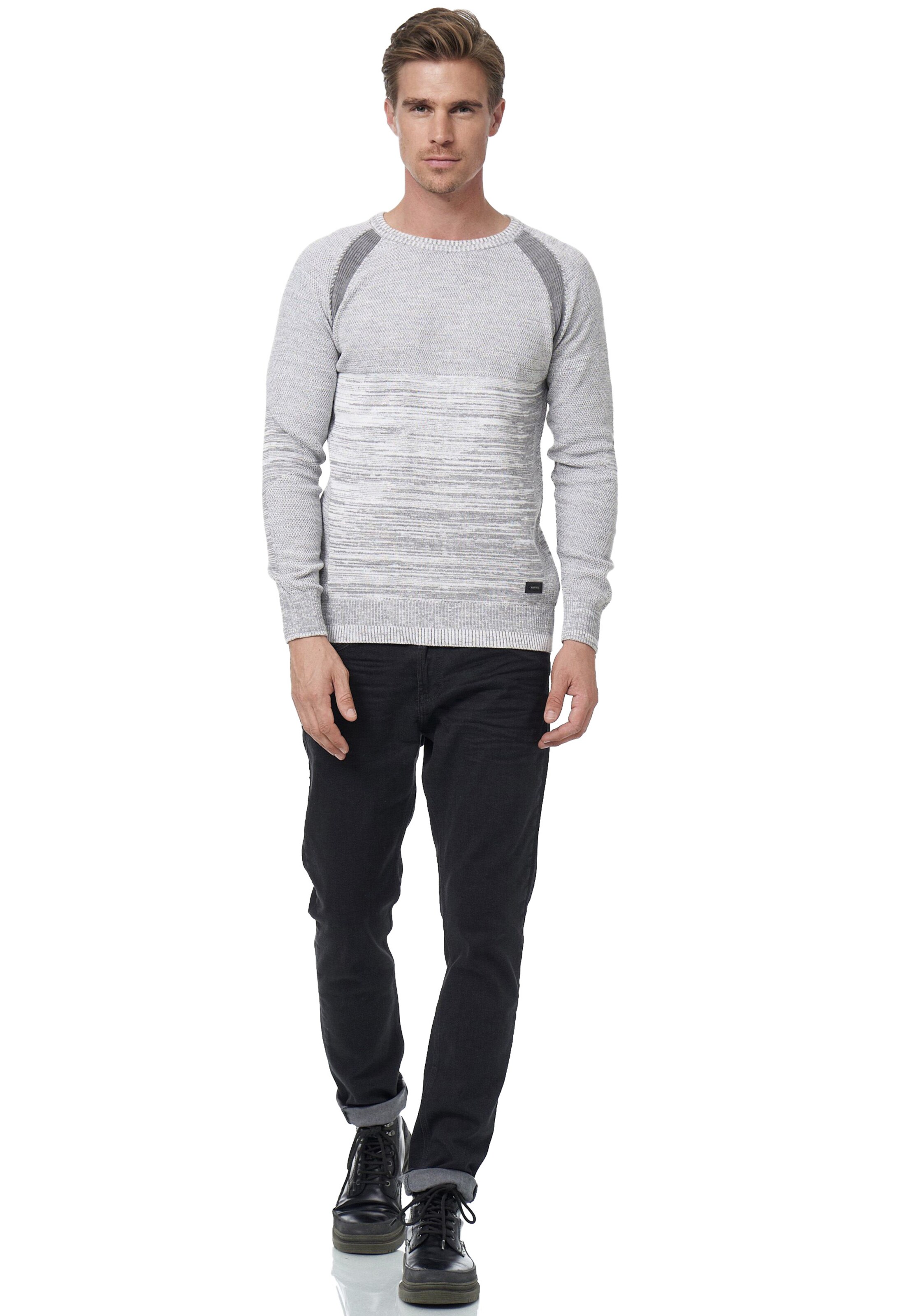 Rusty Neal Trui in Grijs