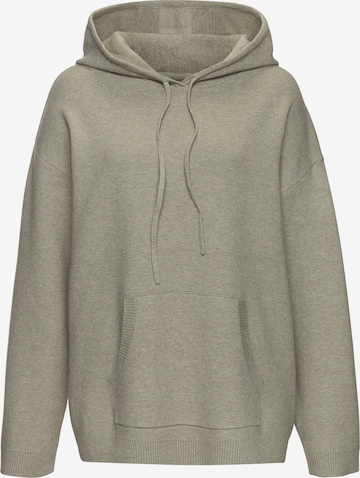 ElbsandSweater majica - siva boja: prednji dio