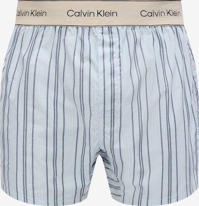 Calvin Klein Underwear Bokserishortsit 'TRAD' värissä laivastonsininen / pastellinsininen / valkoinen, Tuotenäkymä