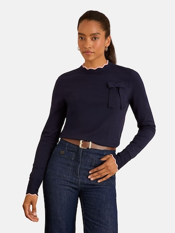 love & roses Tröja i blå: framsida