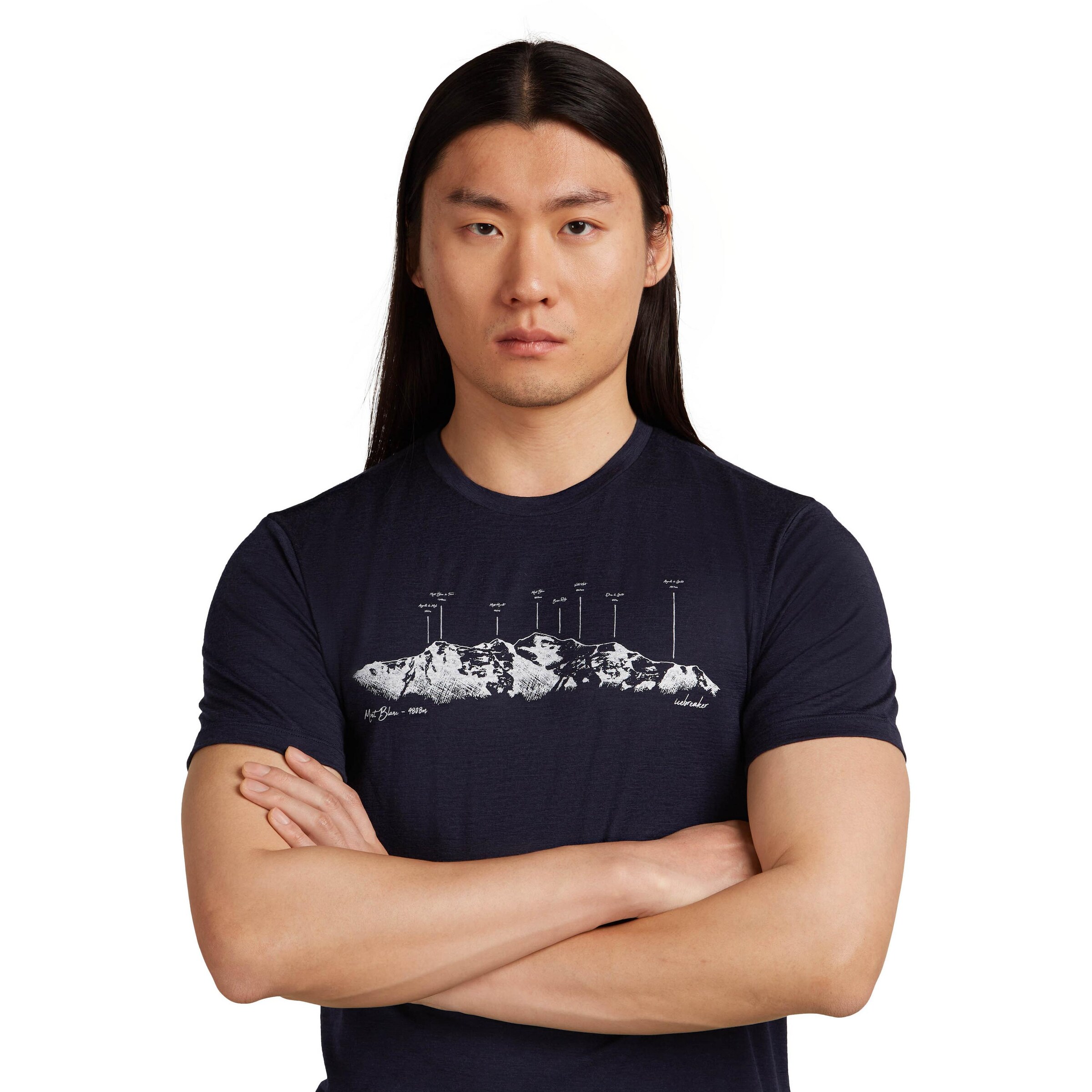 ICEBREAKER Performance Shirt '150 Tech Lite' in Blue