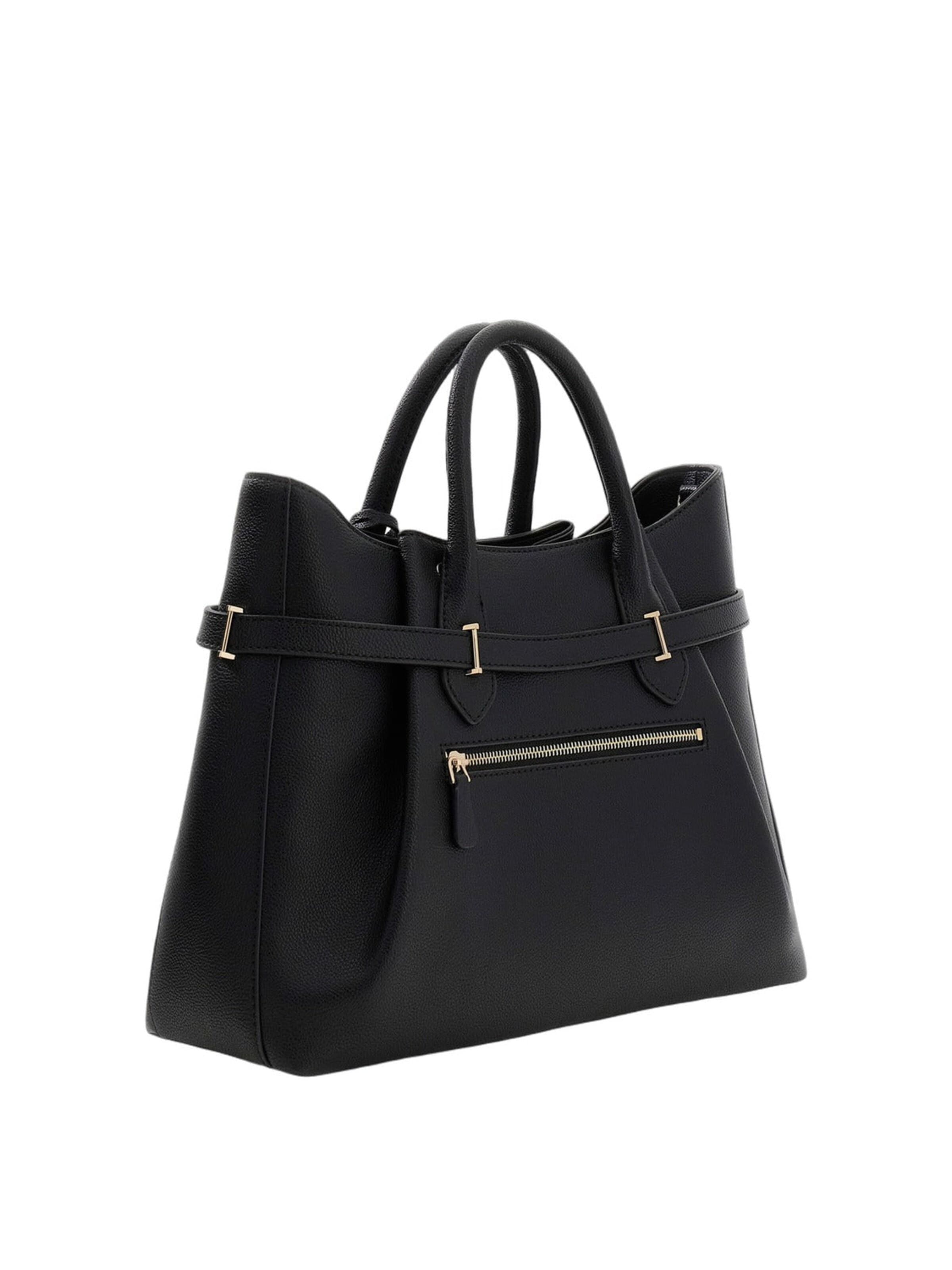 GUESS Kabelka 'Guess Sac Bandoulière Noelle Girlfriend Sa Black' - Čierna