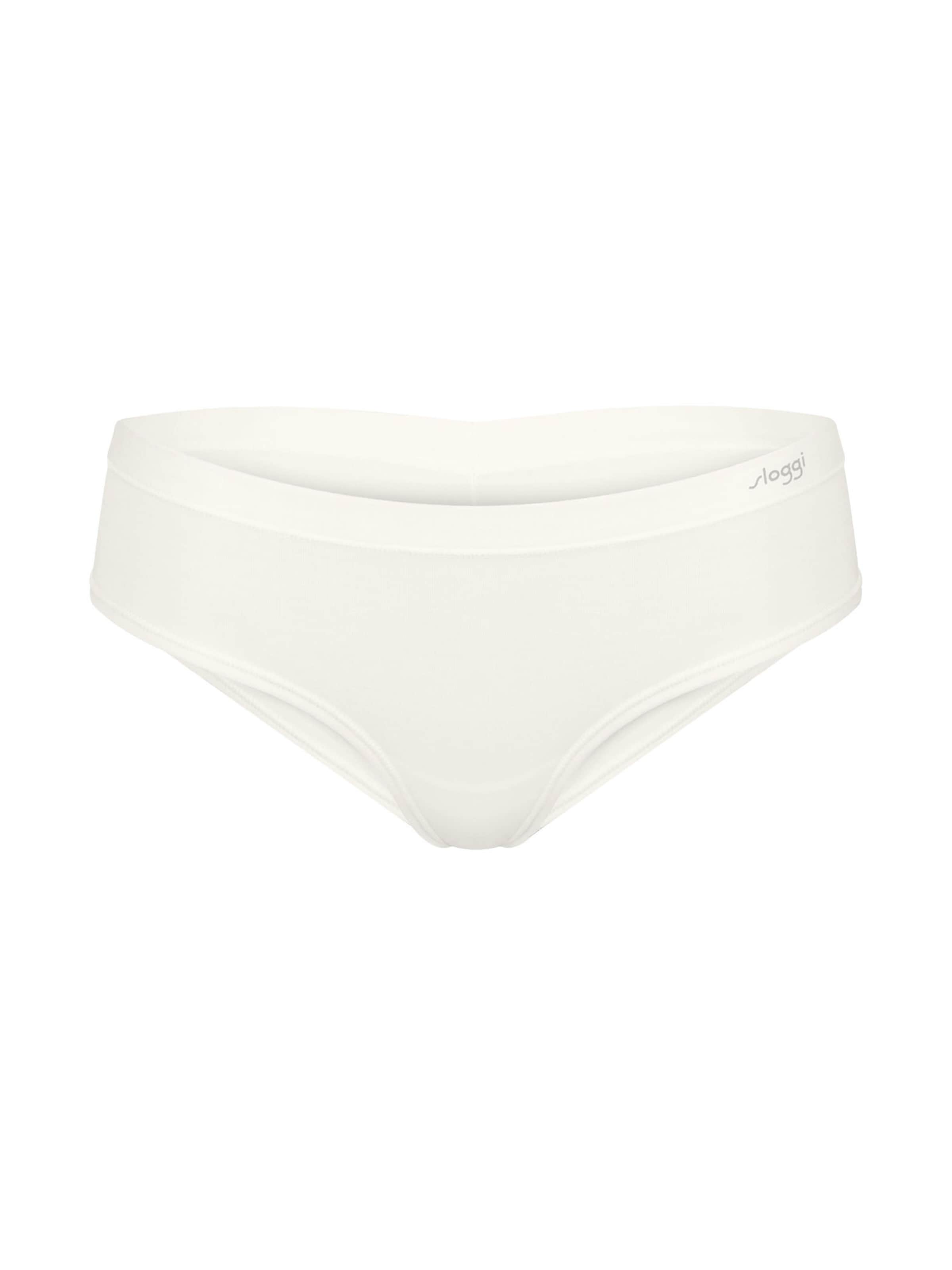 SLOGGI Boyshorts ' Blue FREE Evolve ' in White: front