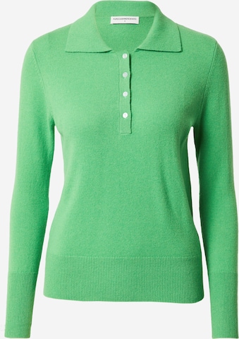Pure Cashmere NYC Trui in Groen: voorkant
