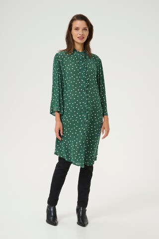 Robe-chemise 'KA Vinni' Kaffe en vert