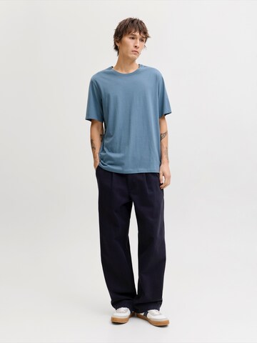 JACK & JONES Slim fit T-shirt i blå