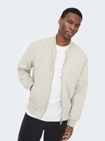 Only & Sons Átmeneti dzseki 'ONSLando' - szürke