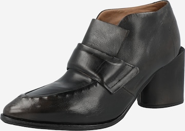 A.S.98 حذاء بكعب عالٍ 'ENIA' بـ أسود: الأمام