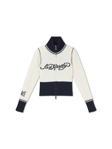 Veste d’hiver Ed Hardy en bleu : devant