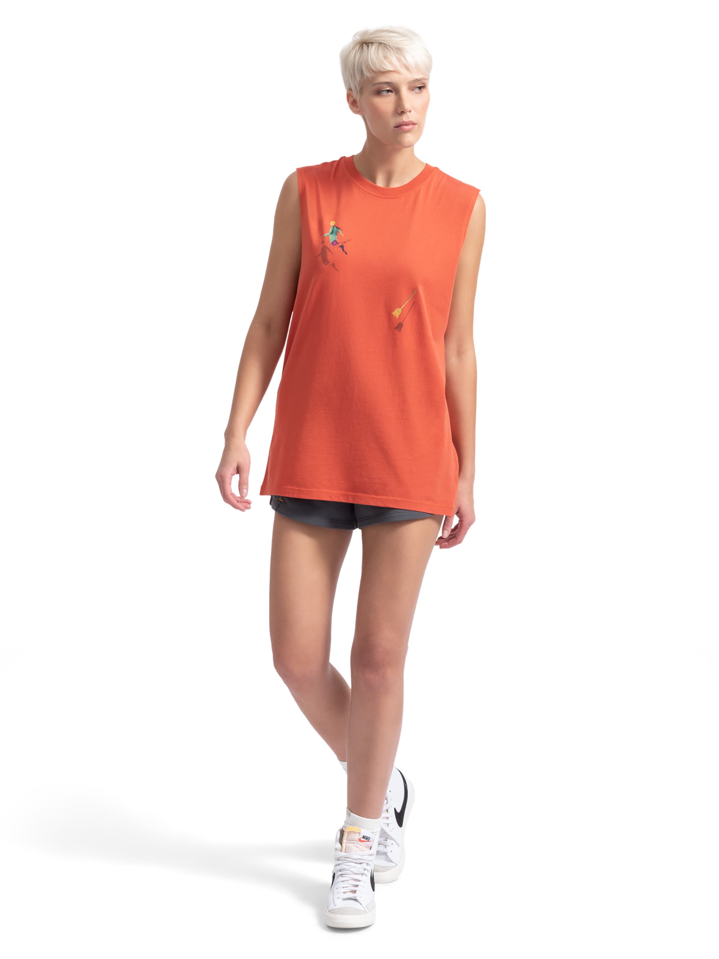 Kaft Top 'Lentaa' in Orange